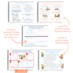 Laundry Life Skills Book