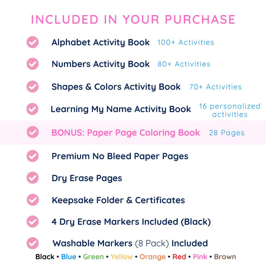 Ocean | Reusable Activity Book Set