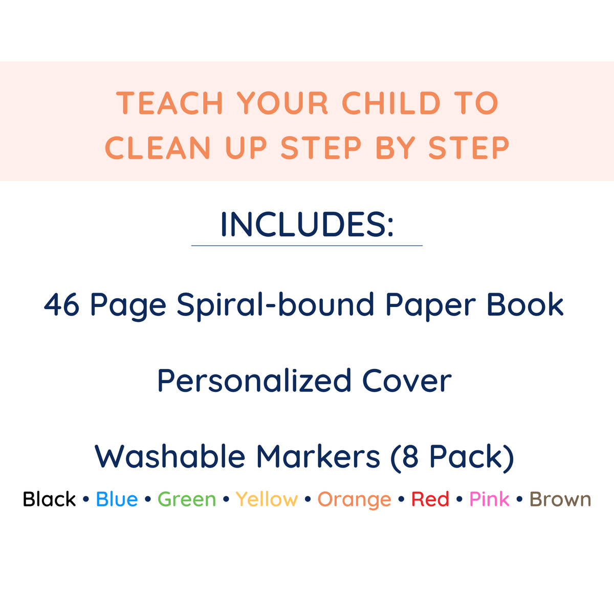Clean Up Life Skills Book