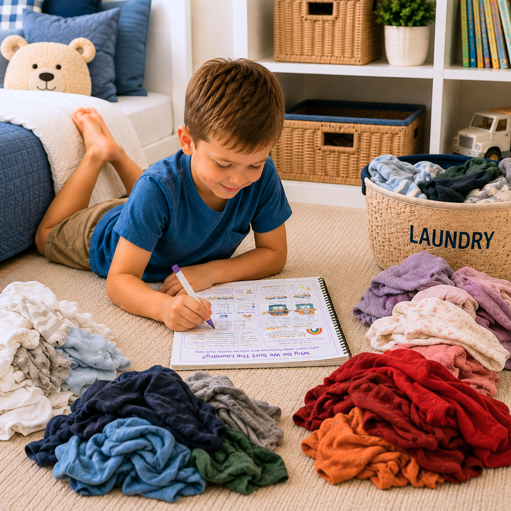 Laundry Life Skills Book