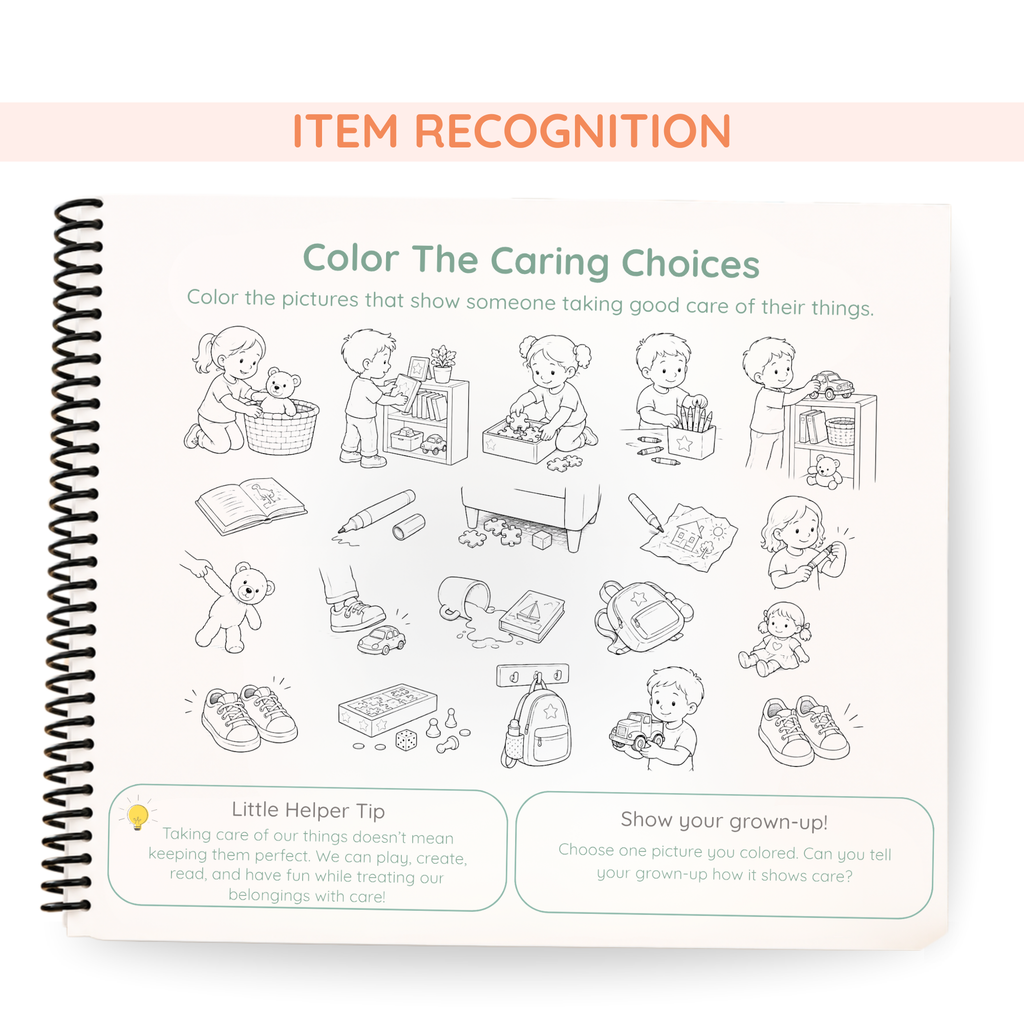 Clean Up Life Skills Book