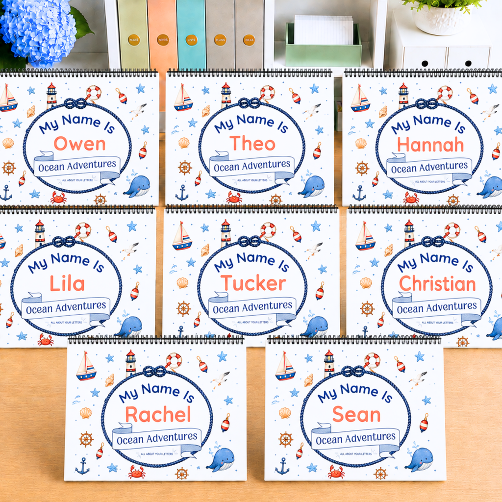 Ocean | Reusable Activity Book Set